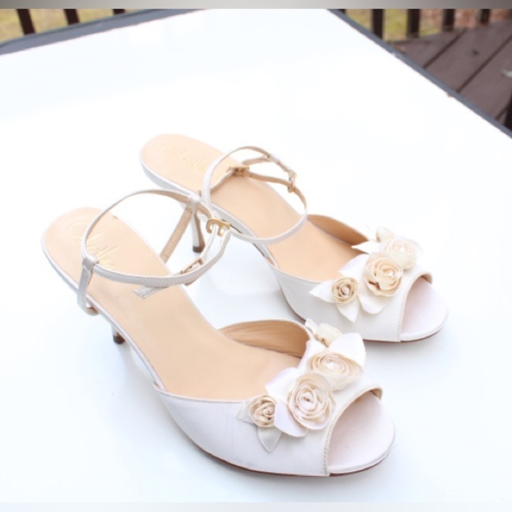 Beautiful Cole Haan floral sandals
